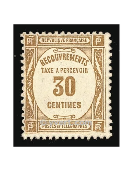 n° 57 - Timbre France Taxe