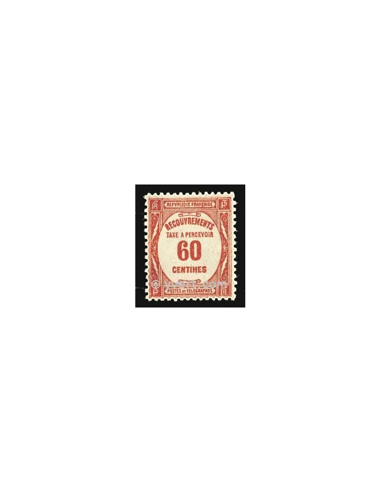 n° 58 - Timbre France Taxe
