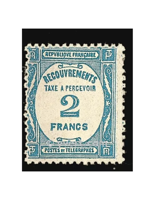 n° 61 - Timbre France Taxe