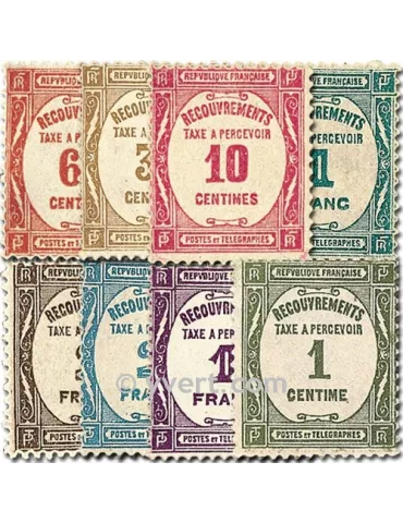 n° 55/62 - Timbre France Taxe 2