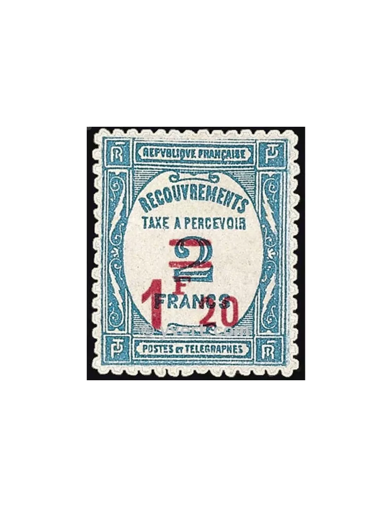 n° 64 - Timbre France Taxe