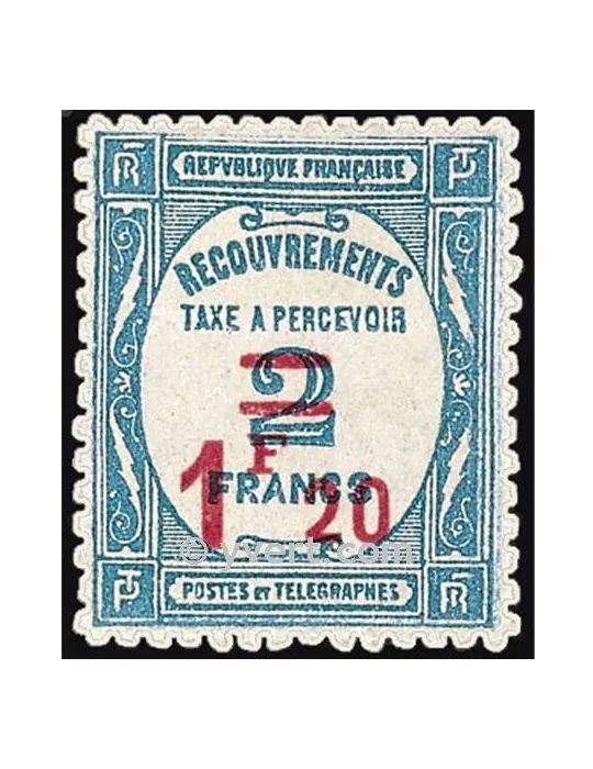 n° 64 - Timbre France Taxe