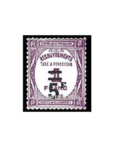 n° 65 - Timbre France Taxe