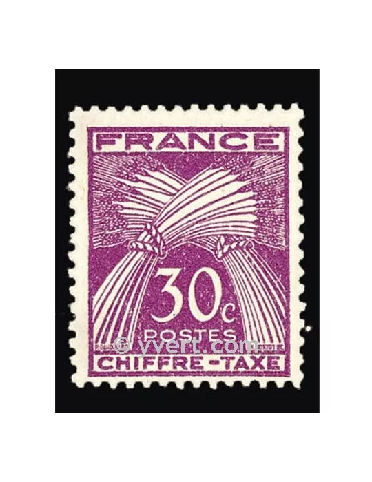n° 68 - Timbre France Taxe