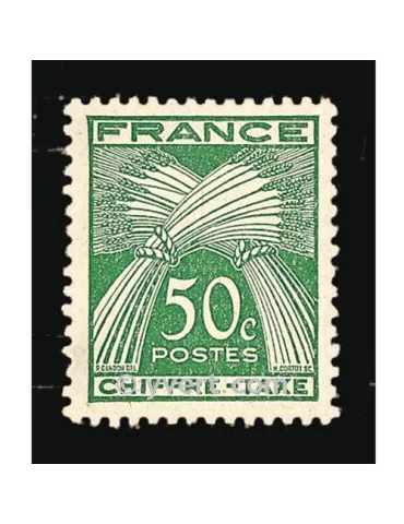 n° 69 - Timbre France Taxe 2