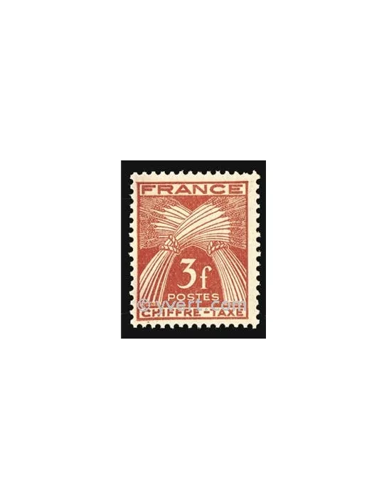 n° 73 - Timbre France Taxe