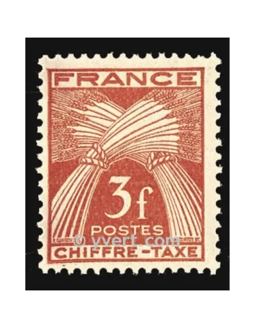 n° 73 - Timbre France Taxe 2