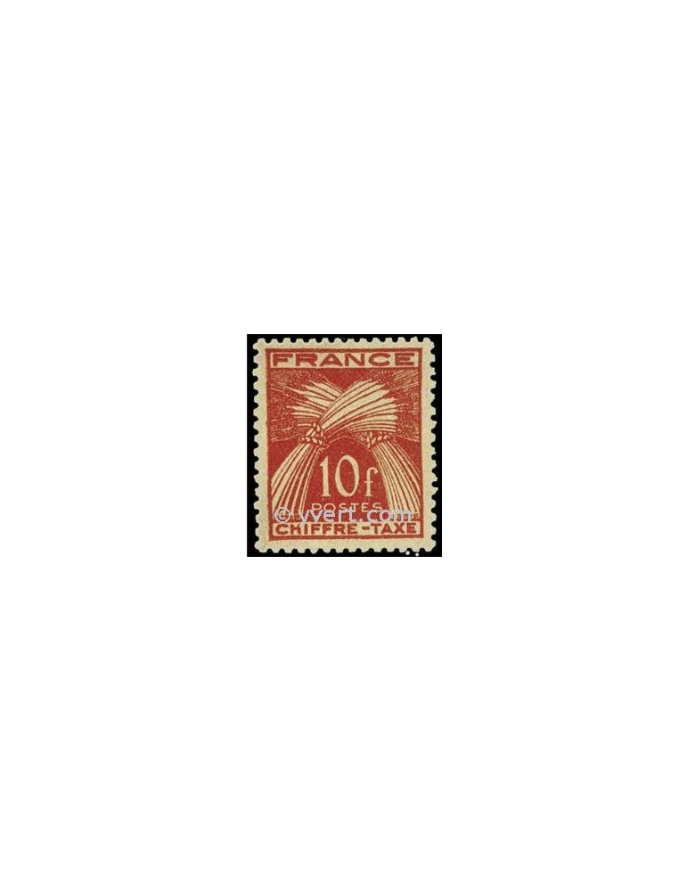 n° 76 - Timbre France Taxe