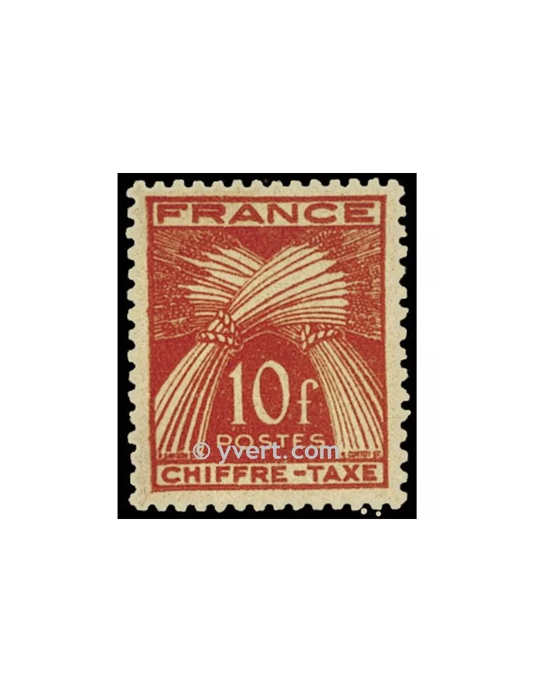 n° 76 - Timbre France Taxe