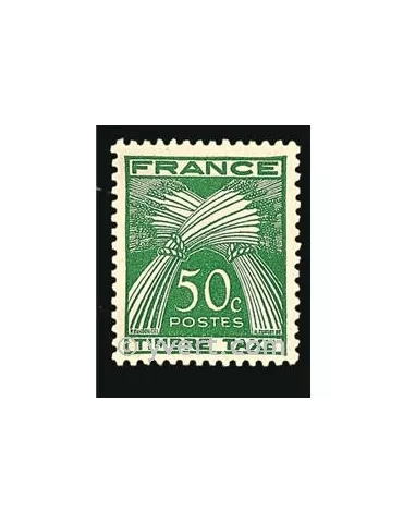 n° 80 - Timbre France Taxe