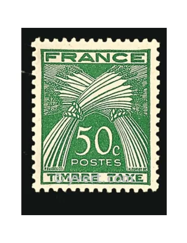 n° 80 - Timbre France Taxe 2