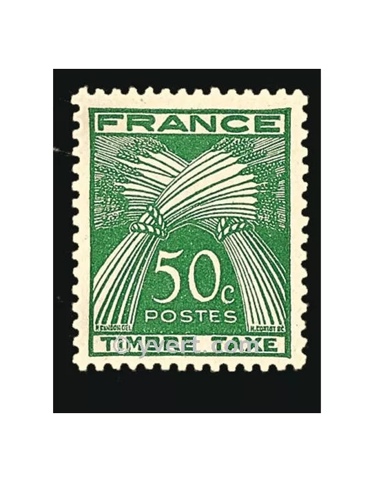 n° 80 - Timbre France Taxe