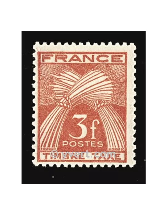 n° 83 - Timbre France Taxe