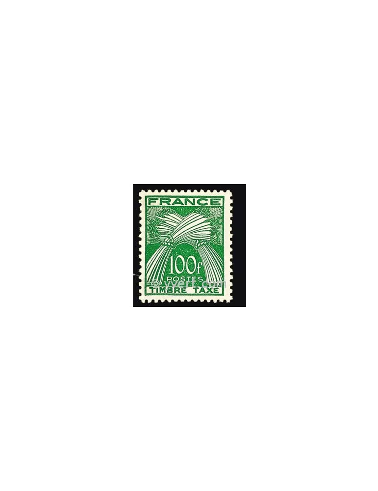 n° 89 - Timbre France Taxe