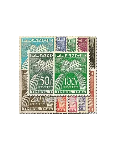 n° 78/89 - Timbre France Taxe