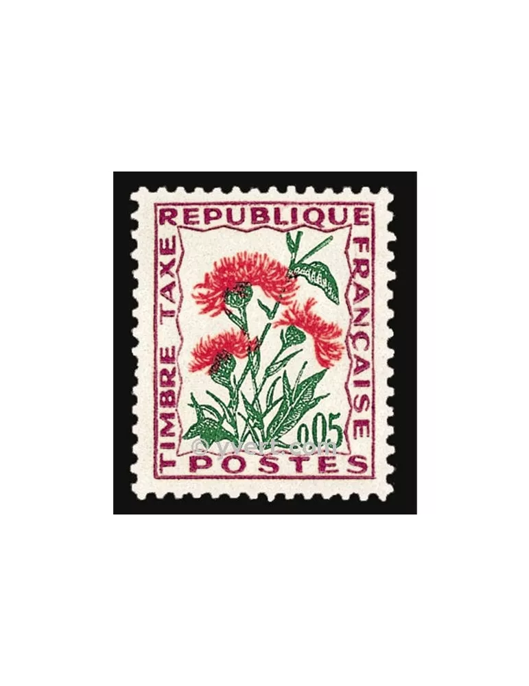 n° 95 - Timbre France Taxe