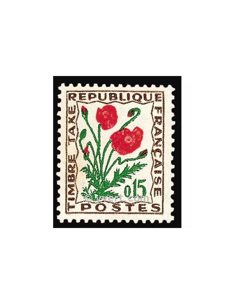 n° 97 - Timbre France Taxe