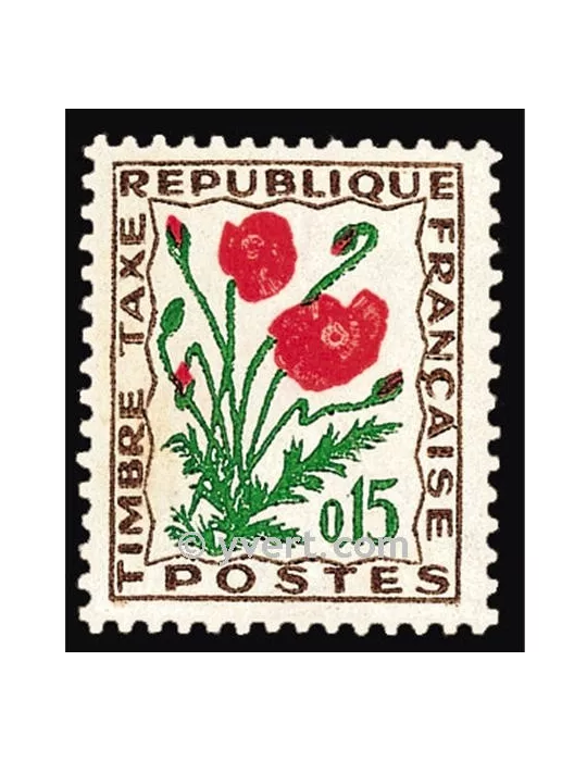 n° 97 - Timbre France Taxe