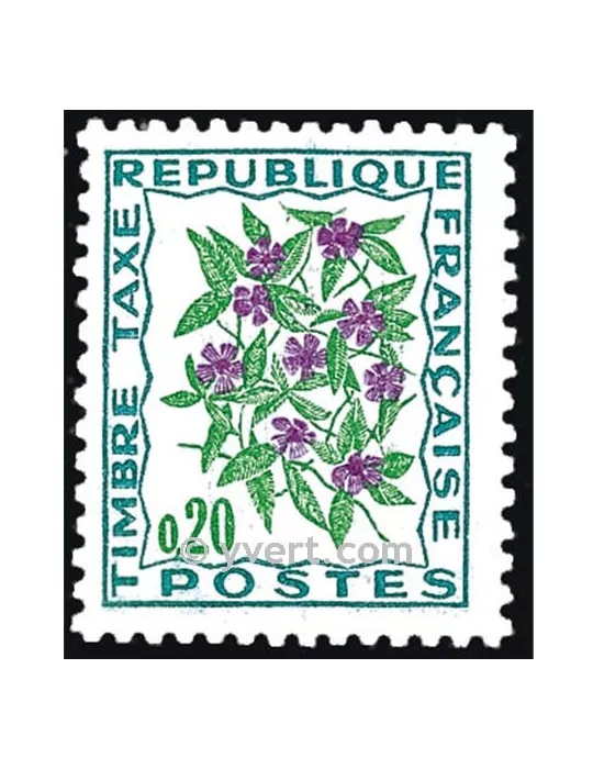 n° 98 - Timbre France Taxe