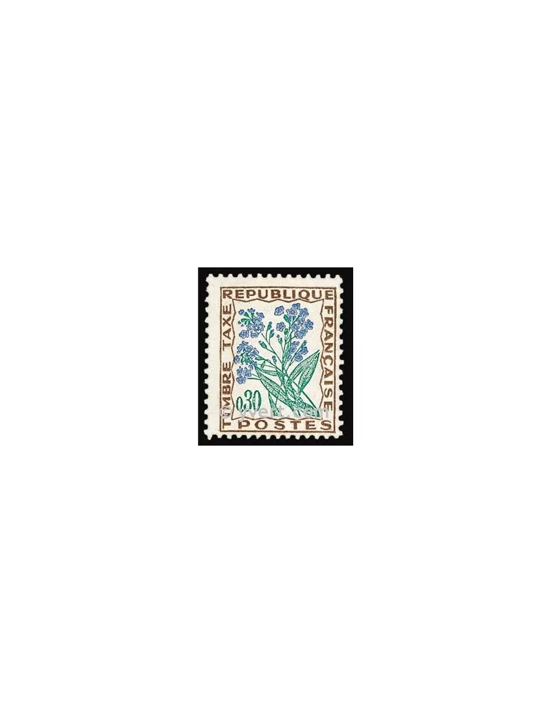 n° 99 - Timbre France Taxe