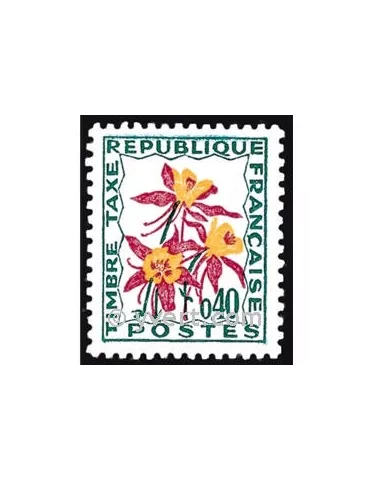 n° 100 - Timbre France Taxe