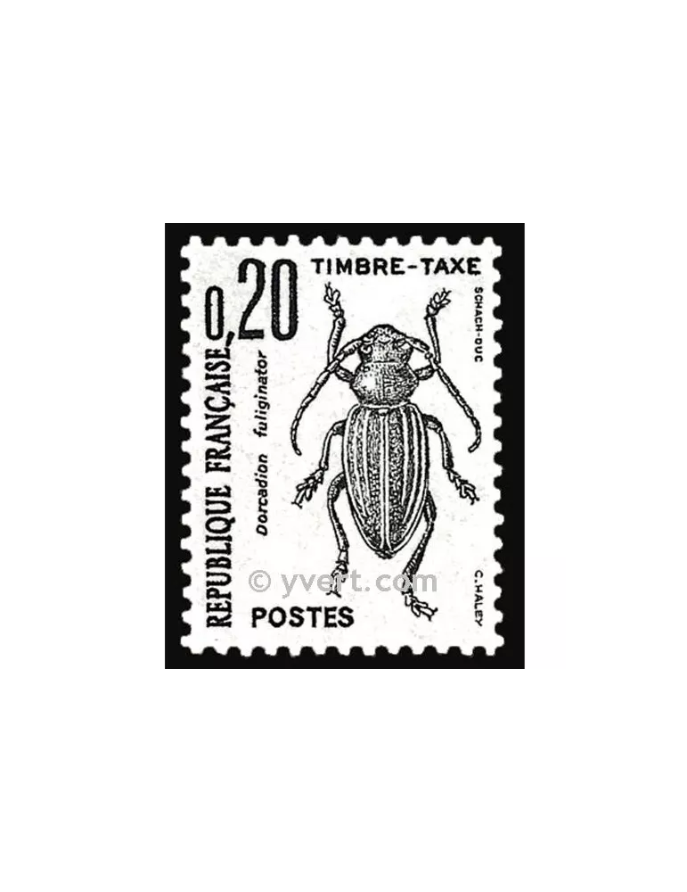 n° 104 - Timbre France Taxe