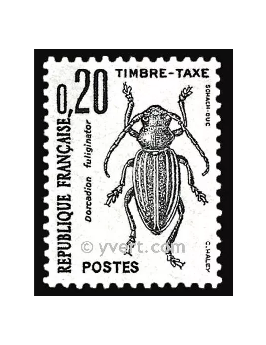 n° 104 - Timbre France Taxe