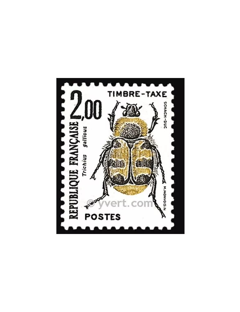 n° 107 - Timbre France Taxe