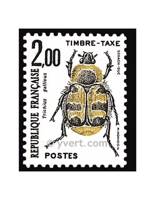n° 107 - Timbre France Taxe