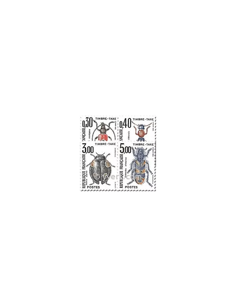 n° 109/112 - Timbre France Taxe