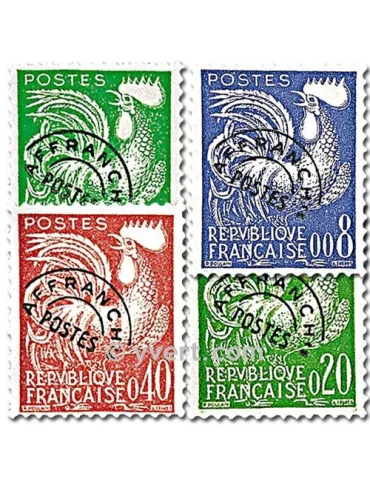n° 119/122 - Timbre France Préoblitérés 2