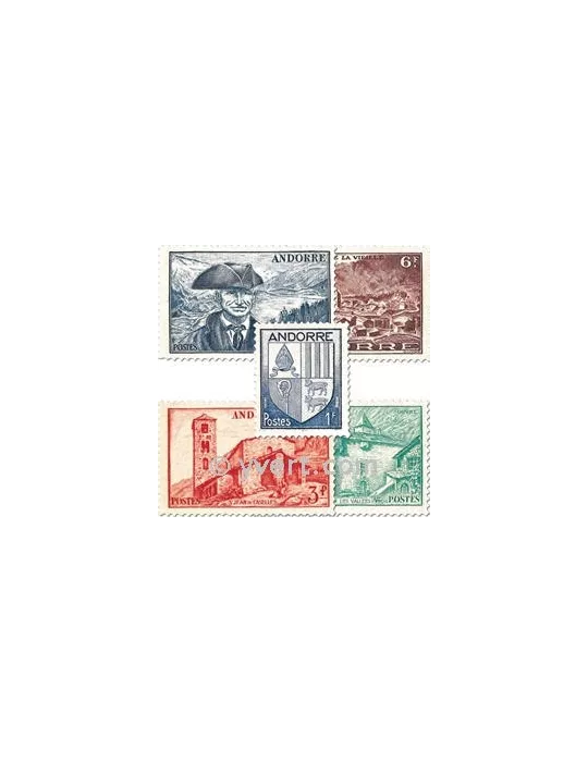 n° 119/137 - Timbre Andorre Poste