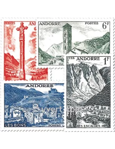 n° 138/153 - Timbre Andorre Poste 2