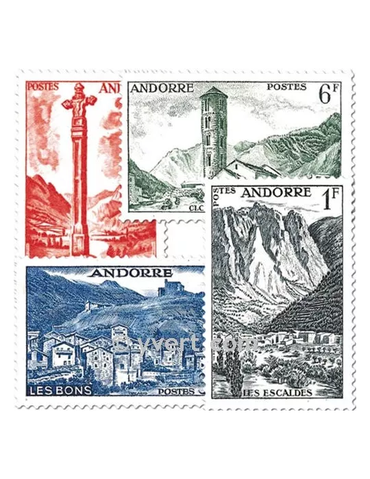n° 138/153 - Timbre Andorre Poste