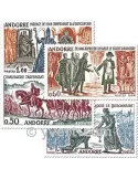 n° 167/170 - Timbre Andorre Poste