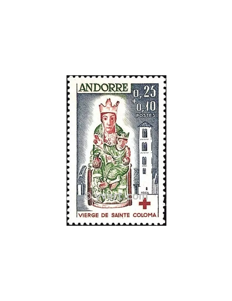 n° 172 - Timbre Andorre Poste