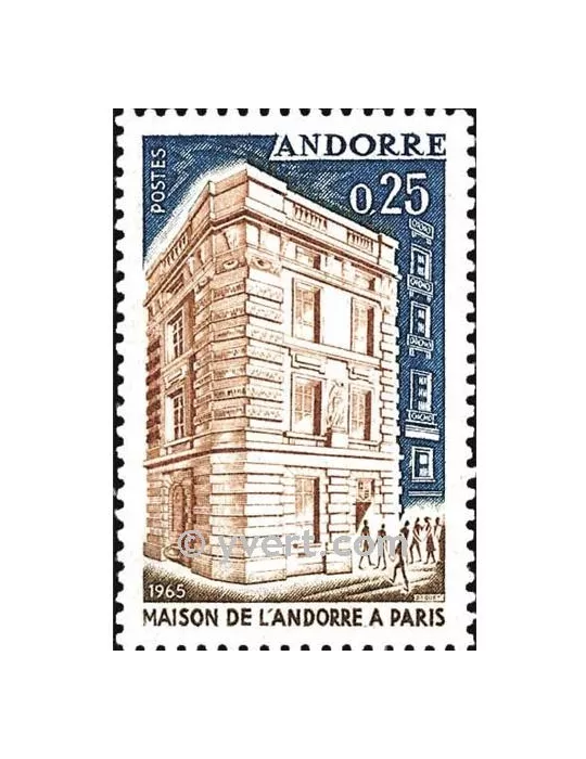 n° 174 - Timbre Andorre Poste