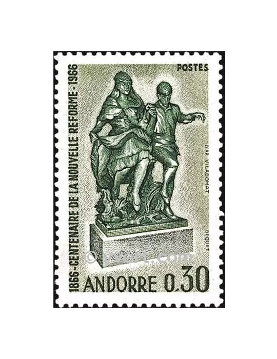 n° 181 - Timbre Andorre Poste