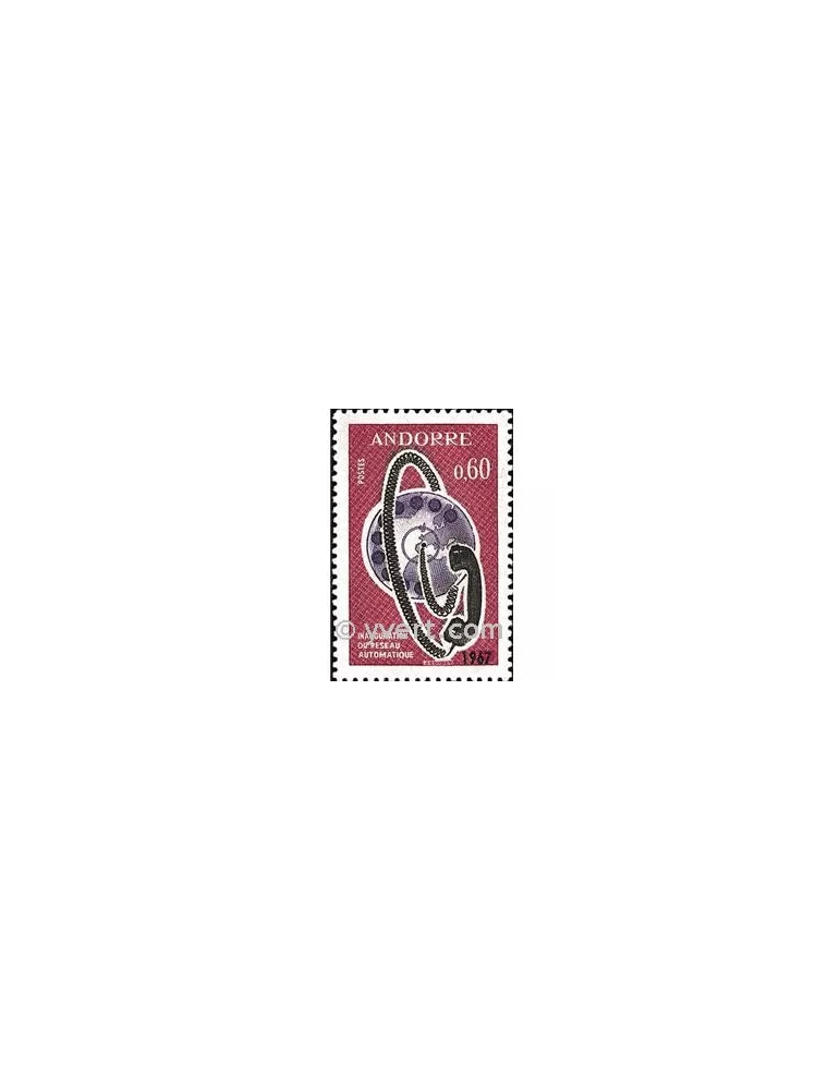 n° 182 - Timbre Andorre Poste