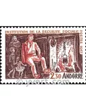 n° 183 - Timbre Andorre Poste