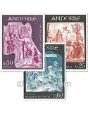 n° 184/186 - Timbre Andorre Poste