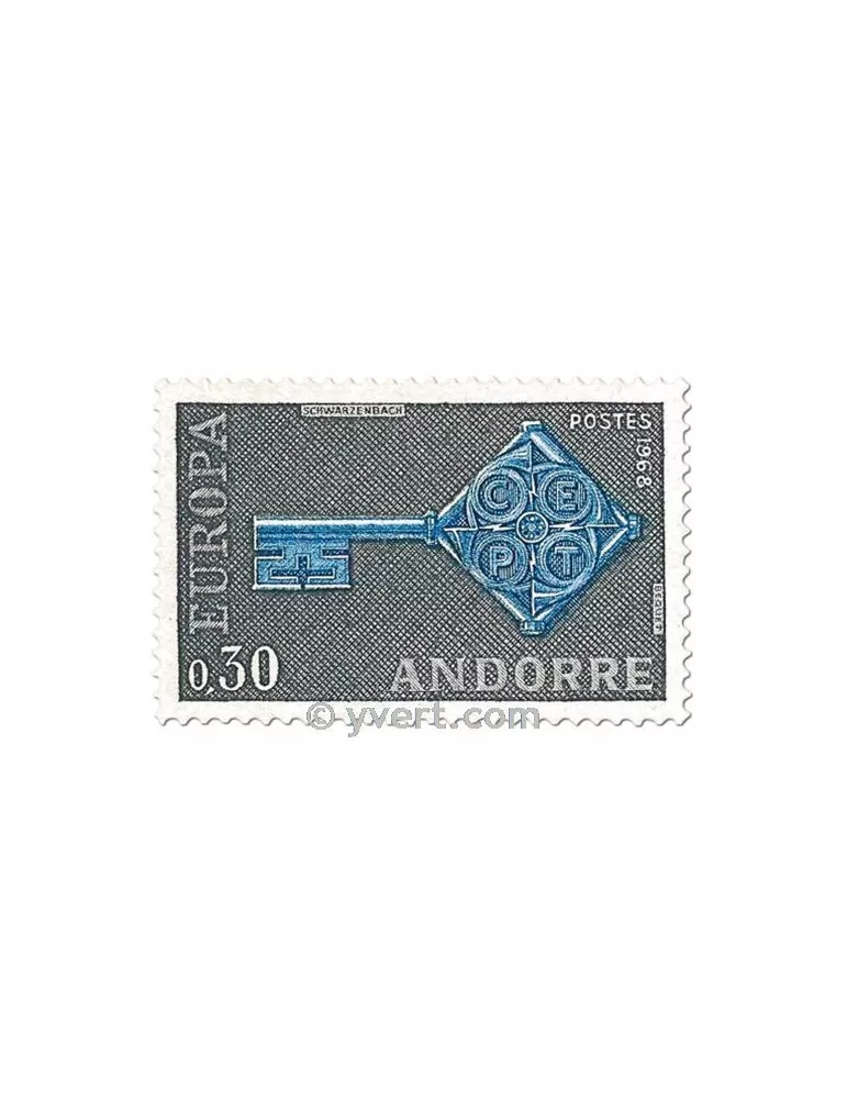n° 188/189 - Timbre Andorre Poste