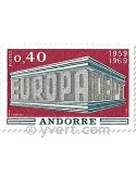 n° 194/195 - Timbre Andorre Poste