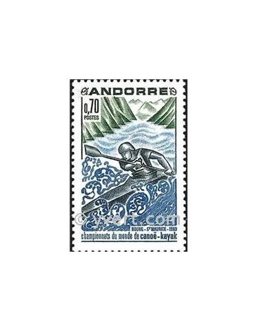 n° 196 - Timbre Andorre Poste