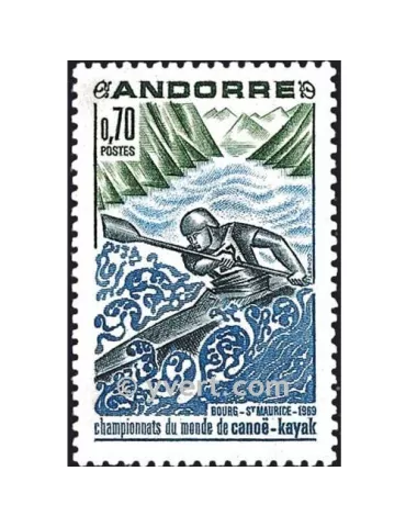 n° 196 - Timbre Andorre Poste 2