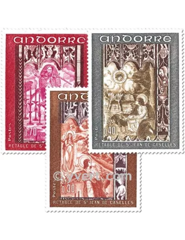n° 198/200 - Timbre Andorre Poste 2