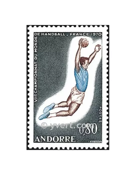 n° 201 - Timbre Andorre Poste