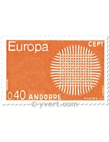 n° 202/203 - Timbre Andorre Poste 2