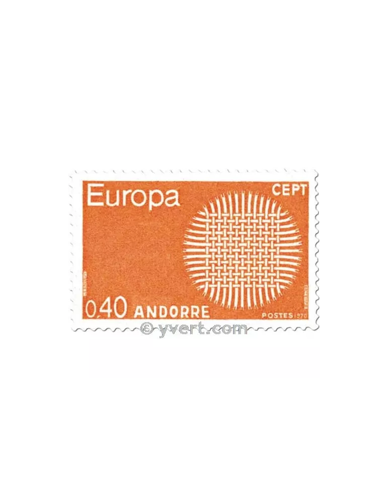 n° 202/203 - Timbre Andorre Poste