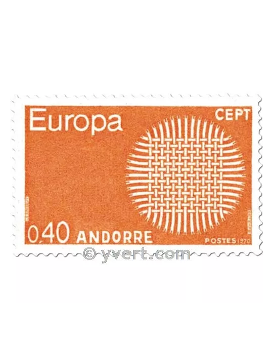 n° 202/203 - Timbre Andorre Poste